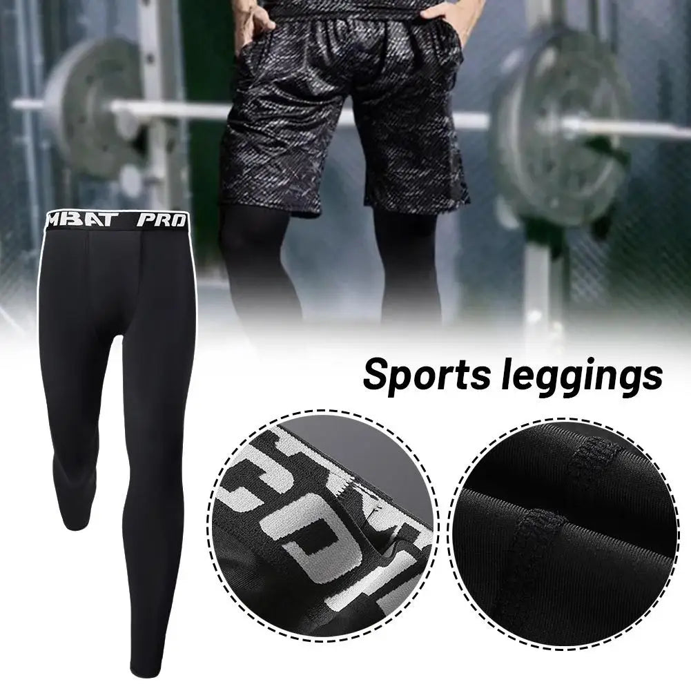 Mens Compression Pants Tights Cool Dry Leggings Sports Baselayer Running Tights Athletic Workout Active Shorts