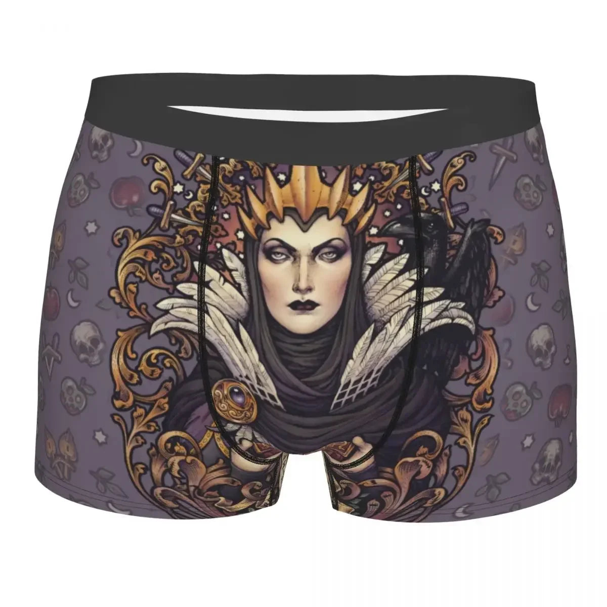 Bats In The Night Boxer Shorts For Homme 3D Printed Male Halloween Goth Occult Witch Underwear Panties Briefs Soft Underpants