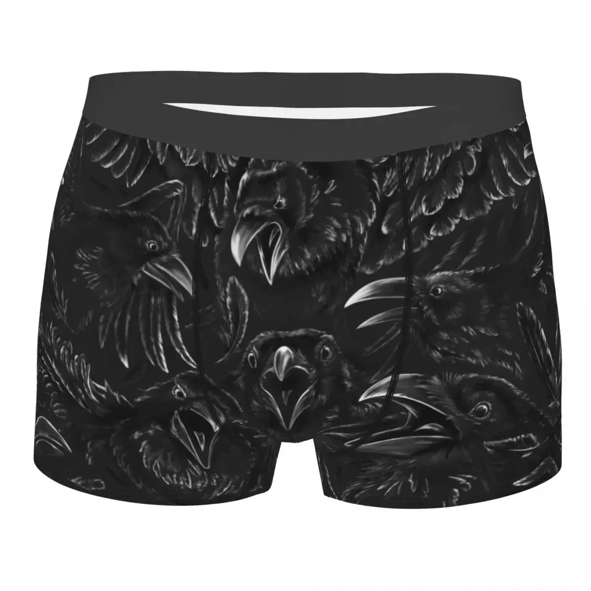 Bats In The Night Boxer Shorts For Homme 3D Printed Male Halloween Goth Occult Witch Underwear Panties Briefs Soft Underpants