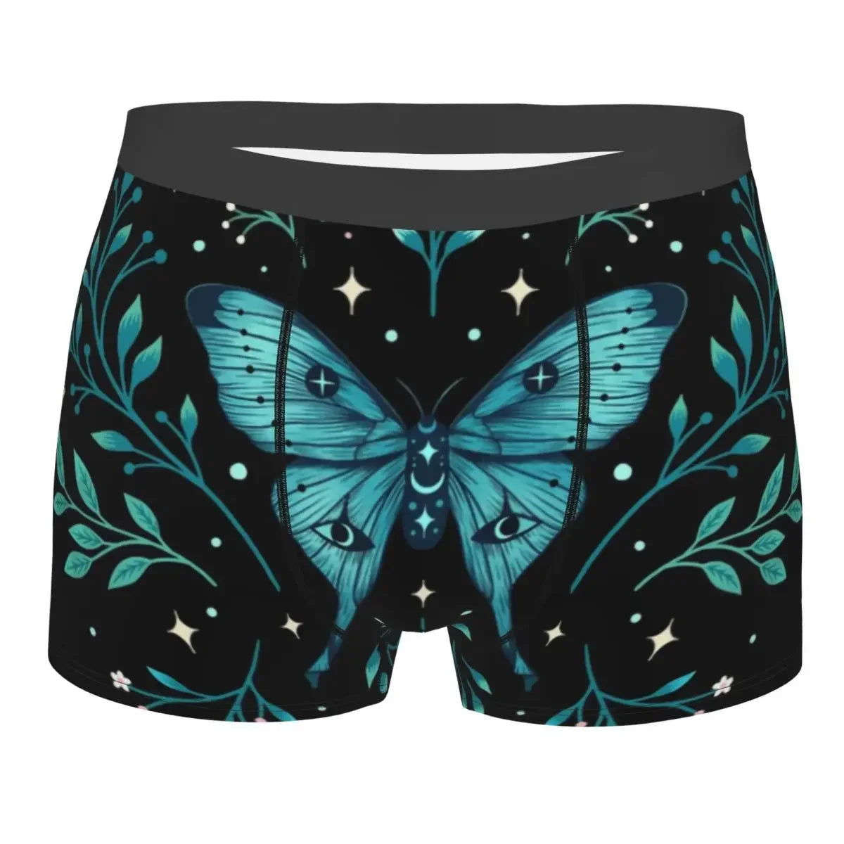 Bats In The Night Boxer Shorts For Homme 3D Printed Male Halloween Goth Occult Witch Underwear Panties Briefs Soft Underpants